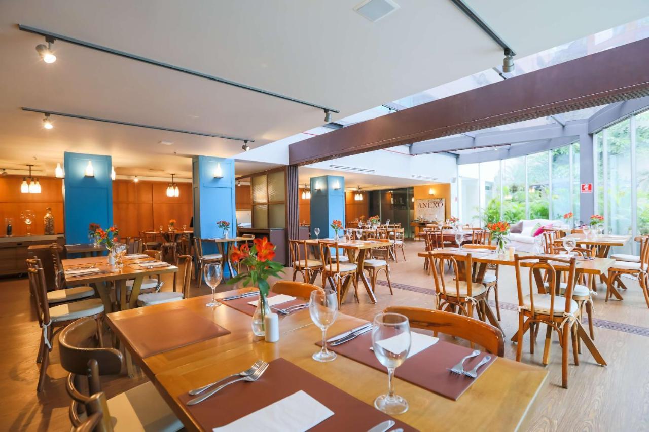 Radisson Vila Olimpia São Paulo Exteriör bild Restaurant